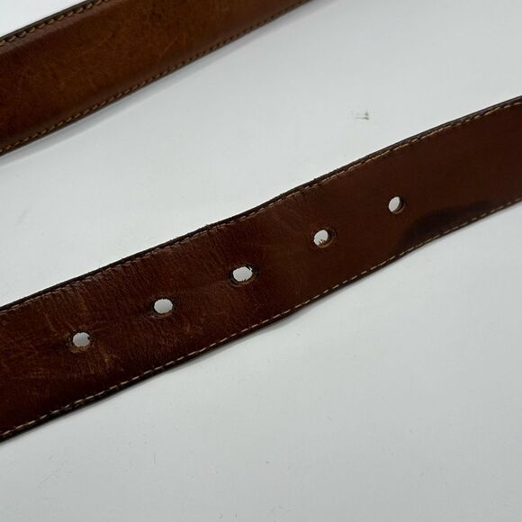 Banana Republic Men's Brown Leather Belt size 34 - Picture 6 of 6